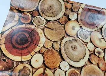 autocolant lemn rustic folina 130 cm latime