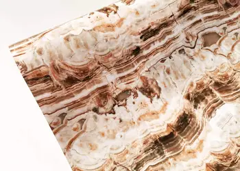 autocolant marmura bej folina aspect lucios 100 cm latime