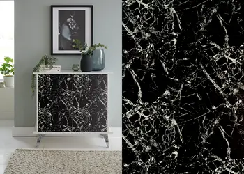 autocolant mobila imitatie marmura neagra d c fix marmora black eco line