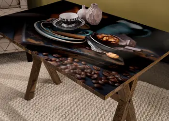 autocolant masa model ceasca cafea 100cm latime 2 5459