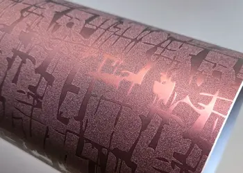 autocolant violet metalic texturat