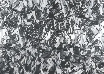 autocolant argintiu cu model embosat