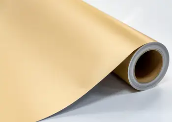 autocolant mobila crem satinat folina aspect mat