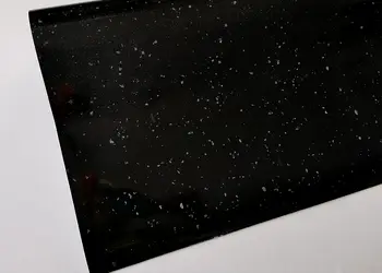 autocolant mobila dcfix granit negru aspect lucios