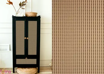 autocolant mobila maro dcfix woven cane