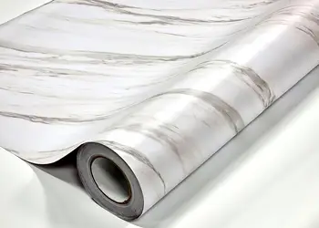 autocolant mobila imitatie marmura aspect mat 120 cm latime