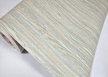 autocolant mobila lemn gri cu detalii bej folina 120 cm latime