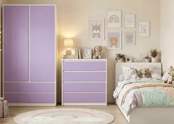 autocolant mov lavanda mat