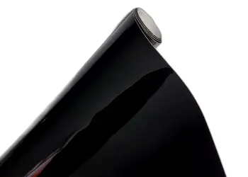 autocolant mobila negru lucios 63 cm latime