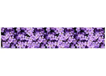autocolant decorativ flori violet