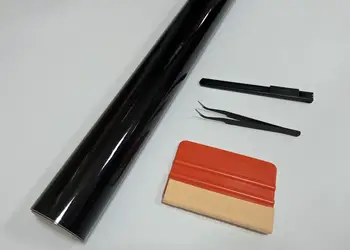 autocolant negru lucios pentru cutter plotter