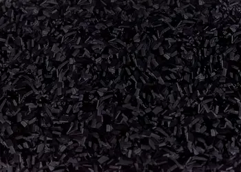 autocolant negru mat cu model folina