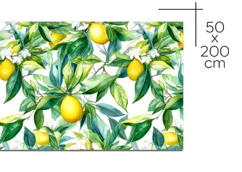 autocolant pentru mobila cu model lamai folina rola 50 200 cm s00