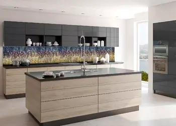 autocolant perete bucatarie rezistent la apa dimex winter reeds