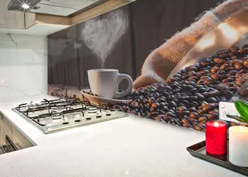 autocolant perete coffee