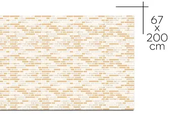 autocolant perete imitatie faianta bej folina nalea rola 67x200cm afp16 s00