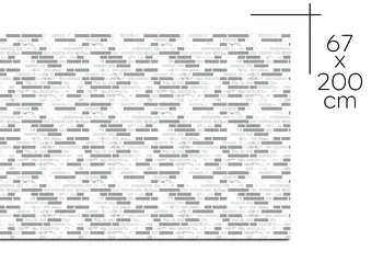 autocolant perete imitatie faianta gri folina paolo rola 67x200cm afp19 s00