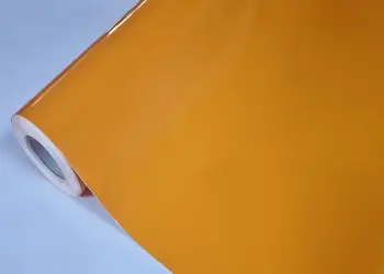 autocolant mobila portocaliu lucios kointec 3501