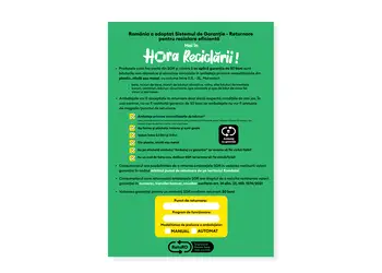 autocolant sistemul de garantie returnare sgr returo pentru comercianti a4 s00