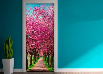 autocolant usa alee cu ciresi 1