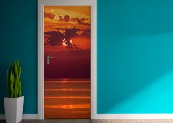 autocolant usa apus la mare 1