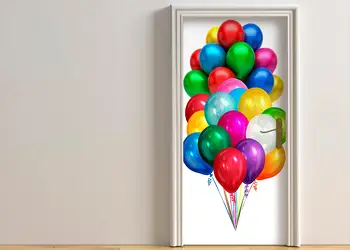 autocolant usa baloane colorate