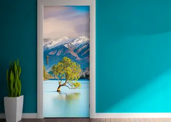 autocolant usa copac pe lac 1