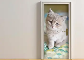 autocolant usa pisica