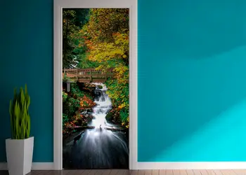 autocolant usa rau de munte folina 92 205 cm