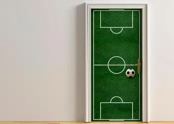 autocolant usa teren fotbal