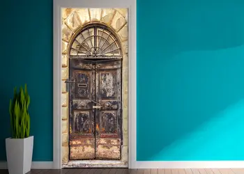 autocolant usa vintage door