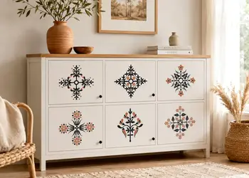 stickere decorative cu motivep traditionale folina