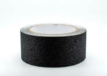 banda antialunecare autoadeziva cu granulatie grosiera negru scari podele s0