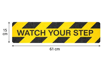 banda antiderapanta scari watch your step set 2