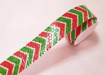 banda reflectorizanta autoadeziva verde set 5 role