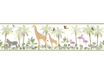 bordura tapet model jungla marburg little adventures