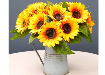 buchet floarea soarelui artificiala