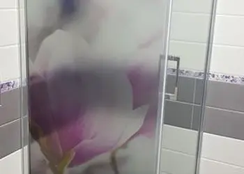 folie cabina dus folina magnolie 100 210 cm