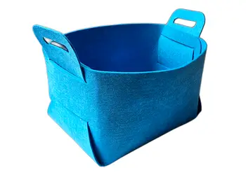 cos depozitare din pasla bleu