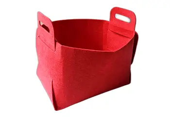 cos depozitare din pasla rosie