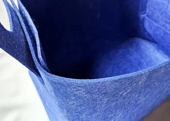 cos depozitare din pasla albastra