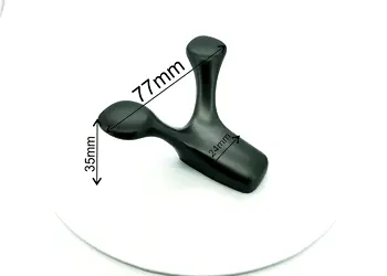 cuier din inox gri suport de perete dublu pentru halate sau prosoape model1 3107