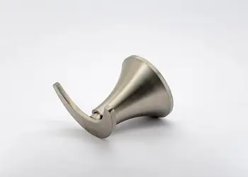 cuier din inox periat suport de perete dublu pentru halate sau prosoape model 2454 1 3737