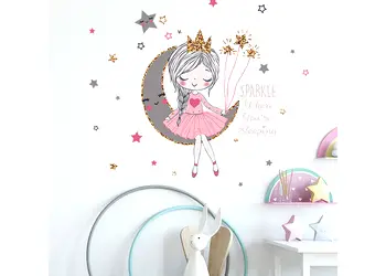 sticker fetita somnoroasa