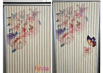 stickere flori si fluturi folina ksy26 in nuante pastel