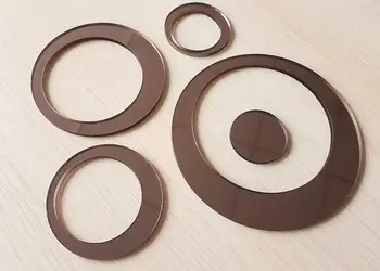 decoratiune perete cercuri oglinda bronz