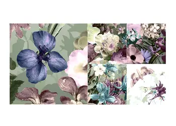 fototapet floral botanica