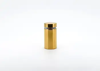 distantiere semnalistica din inox auriu 16x25mm folina s00