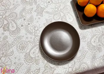 fata de masa bucatarie alb bej