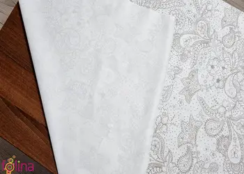 fata de masa bucatarie alb bej